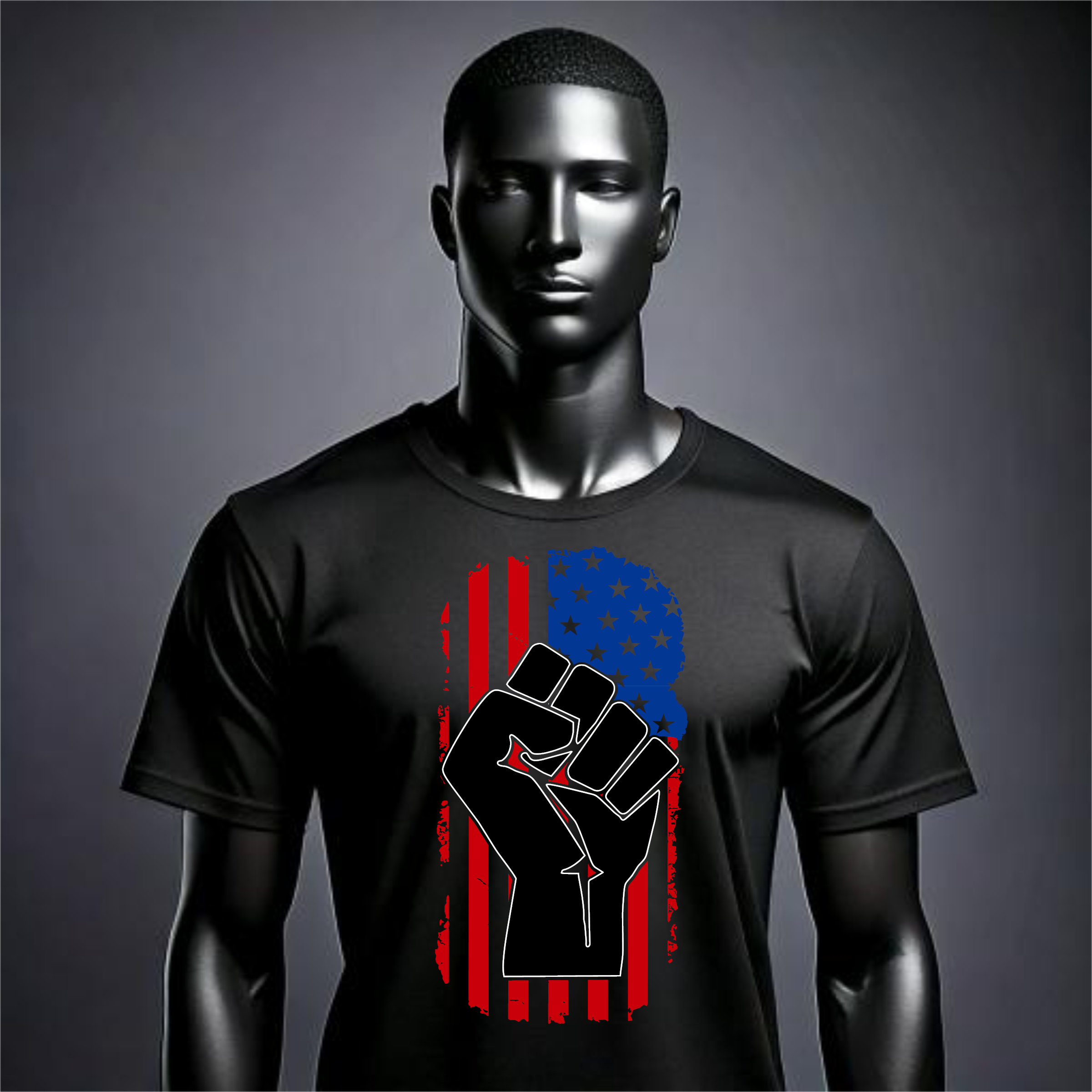 BN: Fist & Flag Tee