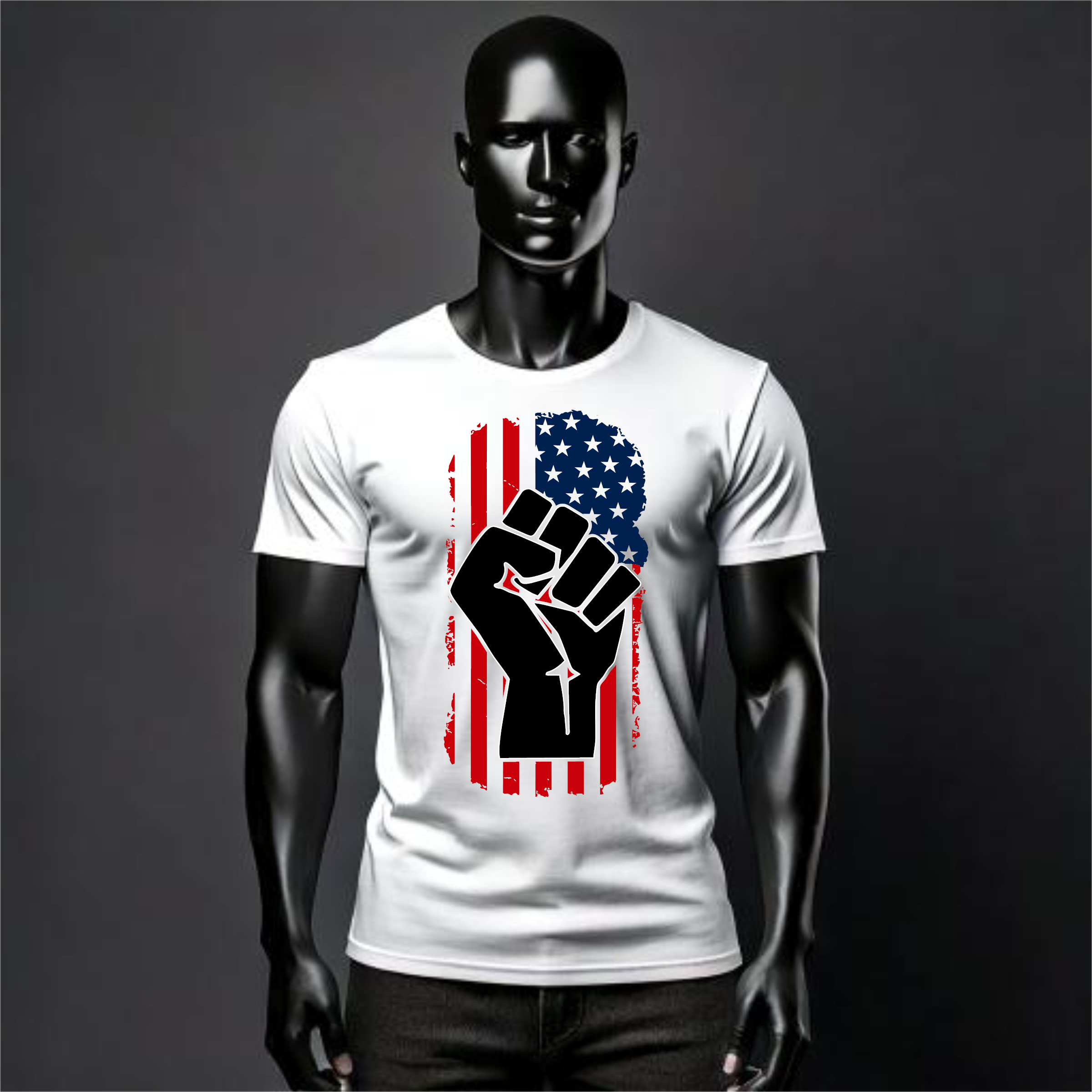 BN: Fist & Flag Tee