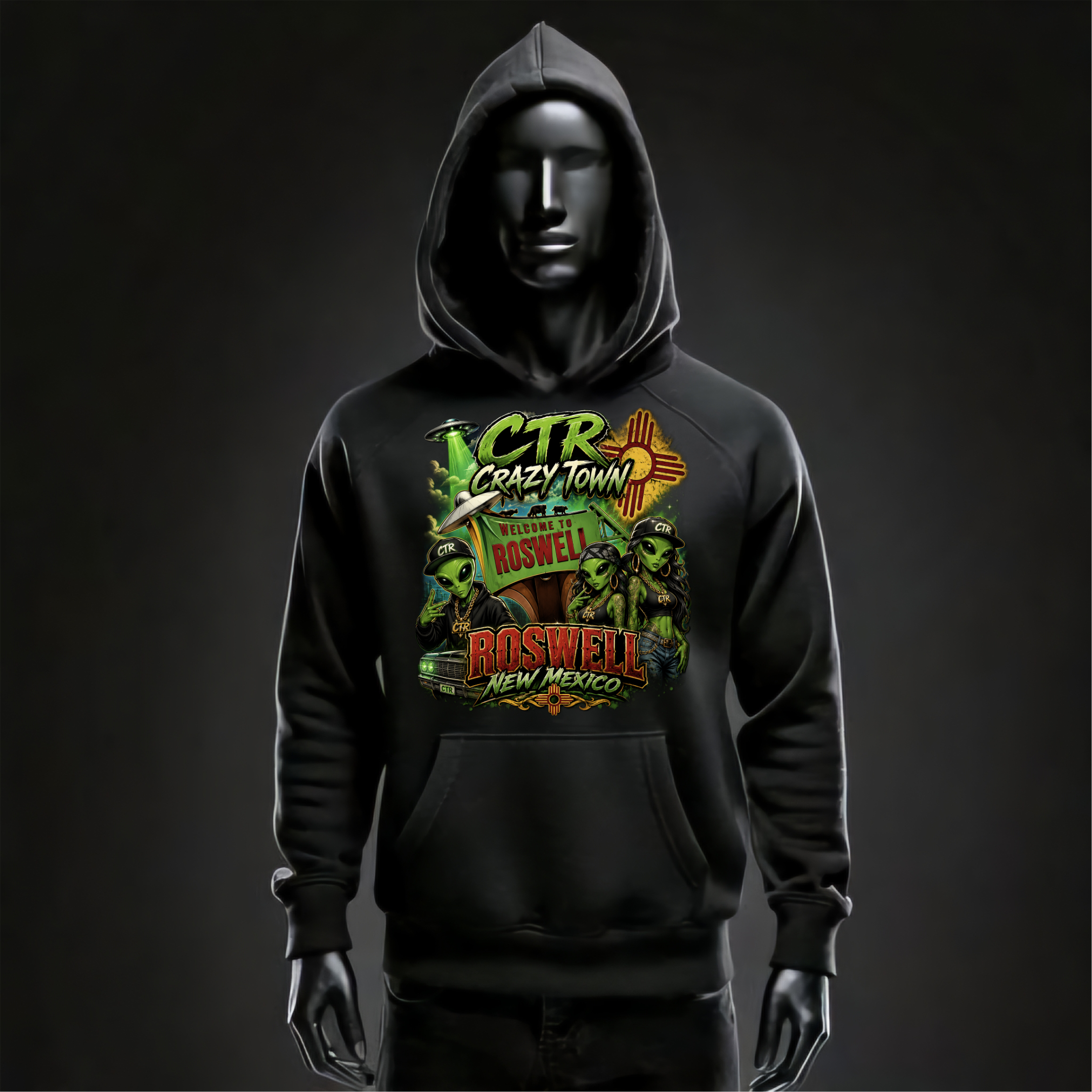 Crazy Town Roswell "CTR" Hoodie