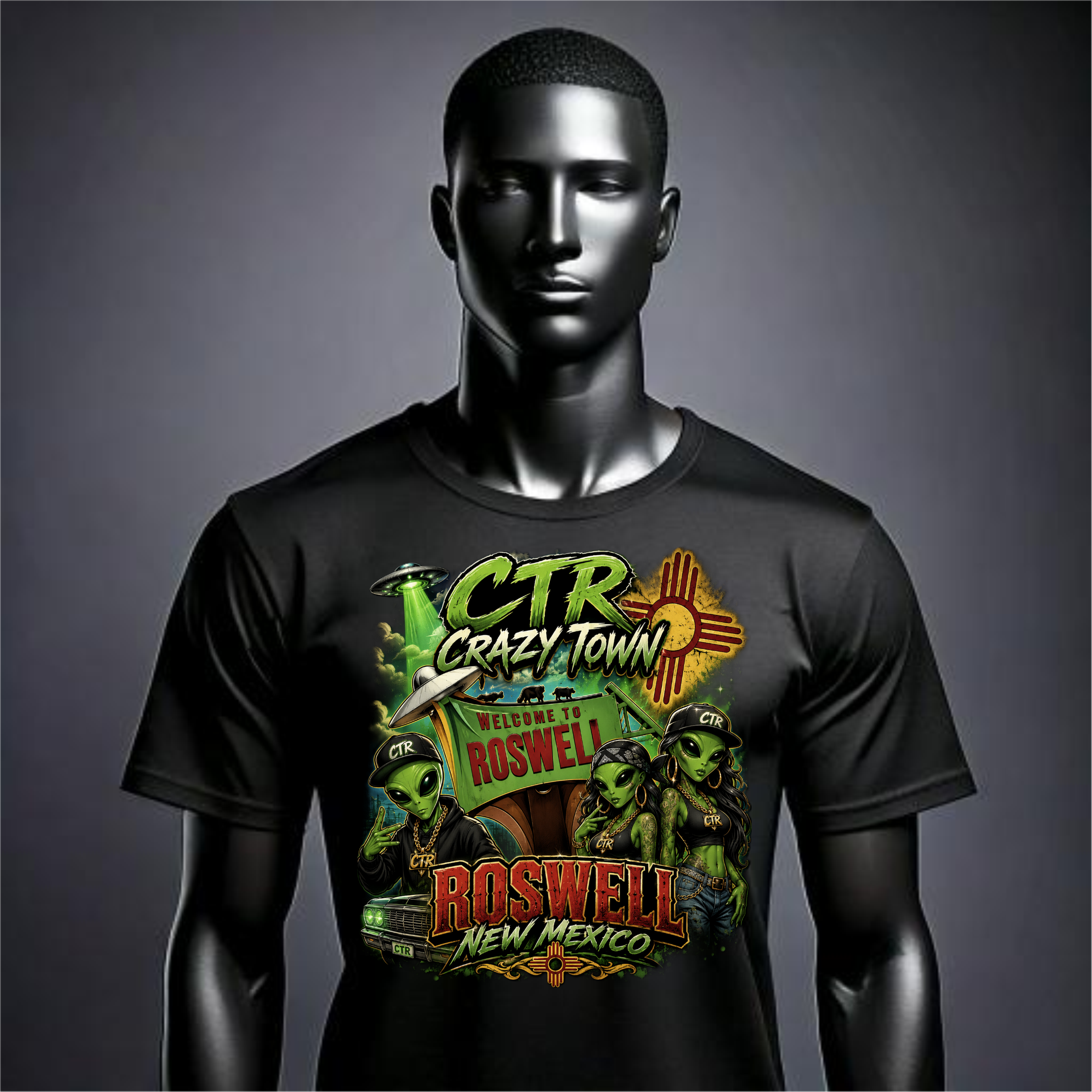 Crazy Town Roswell "CTR" Tee