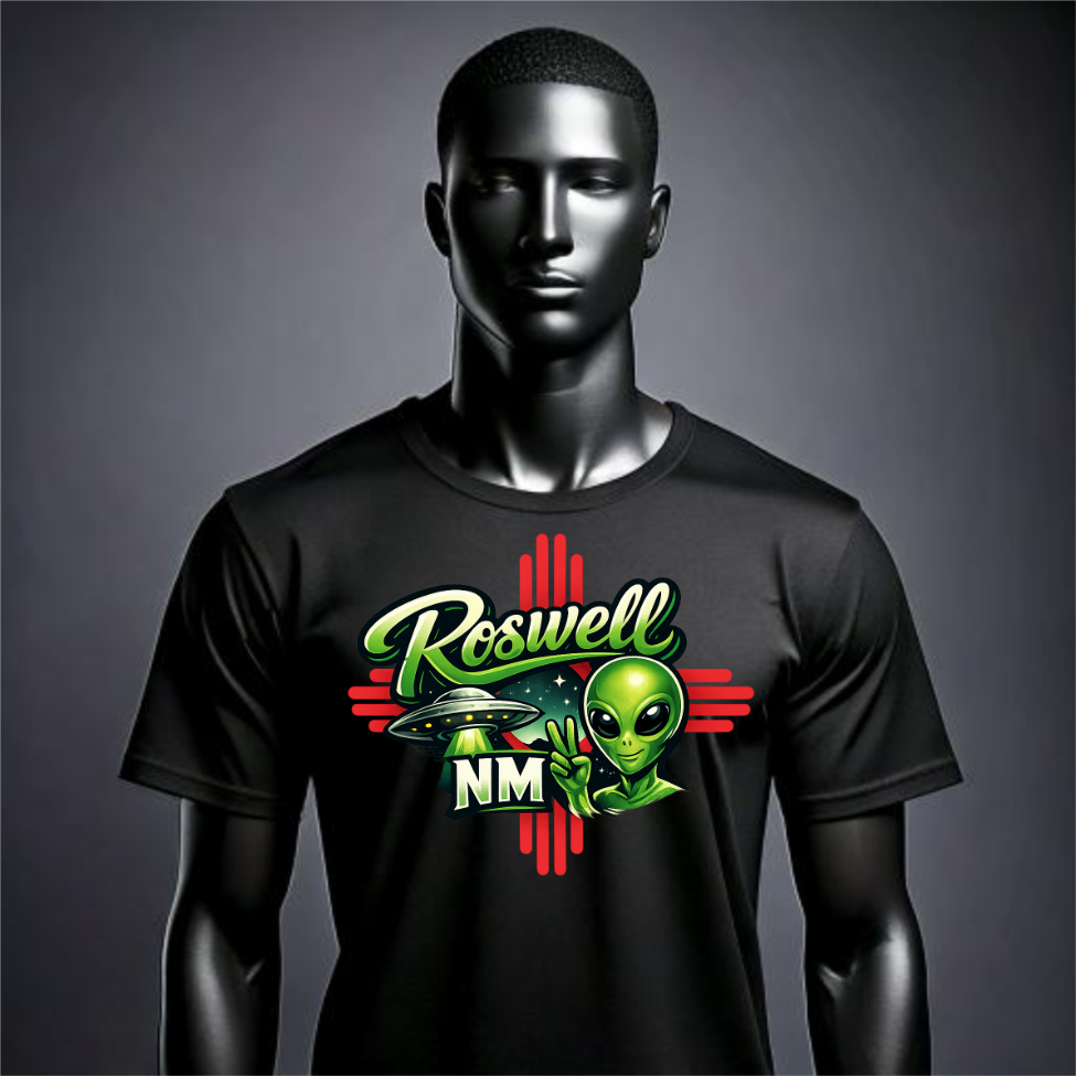 Roswell Alien Zia Tee