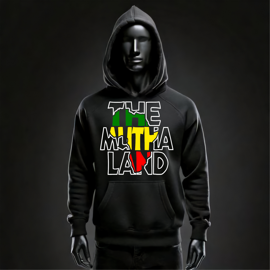 The Mutha Land Hoodie Outlined